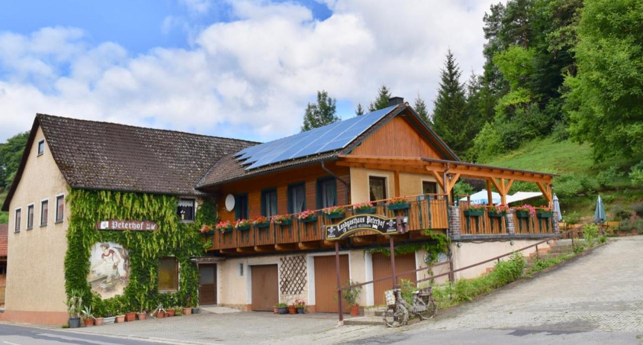 Landgasthof Peterhof Etzelwang Exterior foto